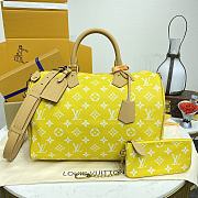 Okify Louis Vuitton Speedy 9 Bandoulière Yellow 40*26*23cm - 1