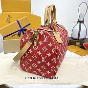 	 Okify Louis Vuitton Speedy 9 Bandoulière Red 40*26*23cm - 3