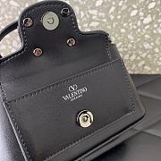 Okify Mini Locò Handbag Calfskin Black 16.5x10x7.5cm - 2