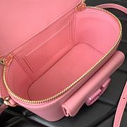	 Okify Mini Locò Handbag Calfskin Pink 16.5x10x7.5cm - 5