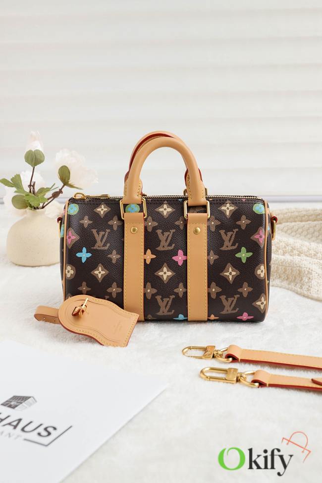 	 Okify Louis Vuitton Keepall Bandouliere M24849 25*15*11cm - 1