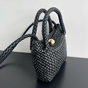 	 Bottega Veneta Mini Tosca Black Leather Bag - 4