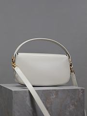 	 Okify YSL Volataire White Bag Size 21x4.5x11cm - 2