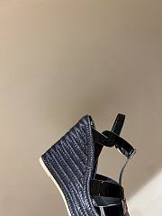 Okify YSL Wedge Sandal Black 35-41 - 3