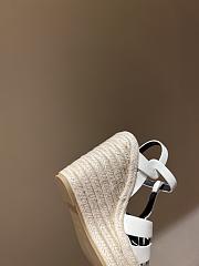 	 Okify YSL Wedge Sandal White 35-41 - 3