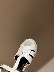 	 Okify YSL Wedge Sandal White 35-41 - 4