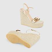 Double G Wedge Sandals 130 - 2