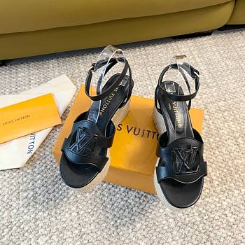 Louis Vuitton Sandals Isola Black