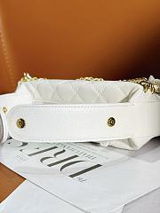 Okify Chanel Pouch White 17 × 18 × 7 cm - 3