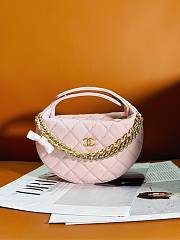 	 Okify Chanel Pouch Light Pink 17 × 18 × 7 cm - 1