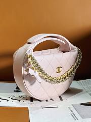 	 Okify Chanel Pouch Light Pink 17 × 18 × 7 cm - 3