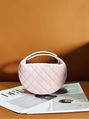 	 Okify Chanel Pouch Light Pink 17 × 18 × 7 cm - 2