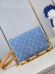 Okify Louis Vuitton Coussin BB M11401 Denim 21 x 16 x 7 cm - 1