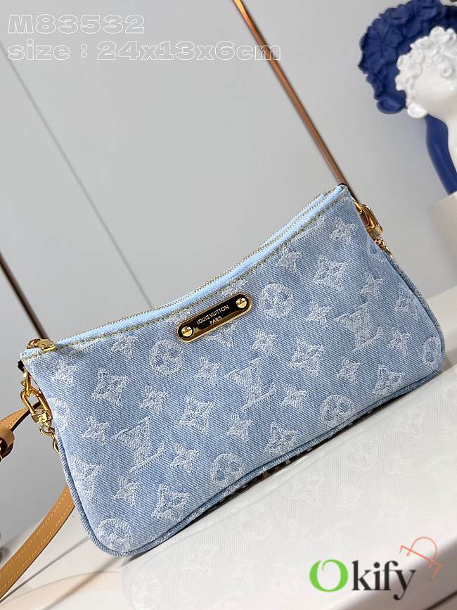 Okify Louis Vuitton Liv Pochette M83532 Size 24.5 x 13.5 x 6.5 cm - 1