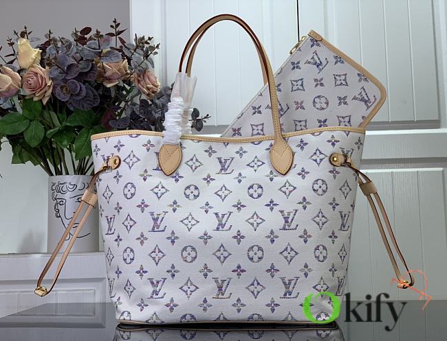 Okify Louis Vuitton Neverfull MM M24905 31 x 28 x 14 cm - 1