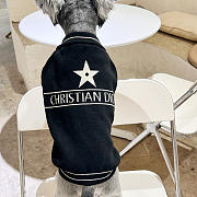 	 Okify Dior Clothes For Pet Black and Grey - 5