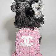 	 Okify Chanel Clothes For Pet Pink - 3