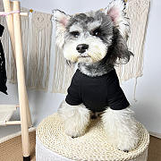 	 Okify Versace Clothes For Pet Black and White - 3