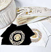 	 Okify Versace Clothes For Pet Black and White - 4