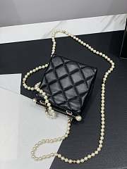 	 Okify Chanel Mini 24S Black 12*11.5*7.5cm - 99370 - 2