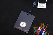 Okify Louis Vuitton T-shirt Black SML - 2