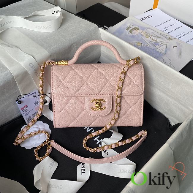 Okify Chanel 24A - AS4956 Pink Size 13×18×8cm - 1