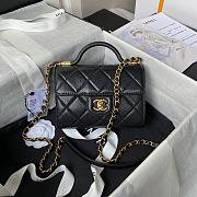 	 Okify Chanel 24A - AS4956 Black Size 13×18×8cm - 1