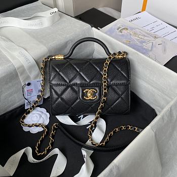 	 Okify Chanel 24A - AS4956 Black Size 13×18×8cm