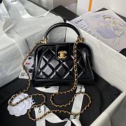 	 Okify Chanel Mini Bag With Handle Black 16×23.5×8cm - 1