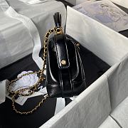 	 Okify Chanel Mini Bag With Handle Black 16×23.5×8cm - 3