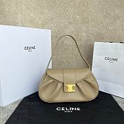 	 Okify Celine Poly Bag Medium Beige Size 33X 19X9 - 1