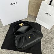 	 Okify Celine Poly Bag Medium Black Size 33X 19X9 - 3