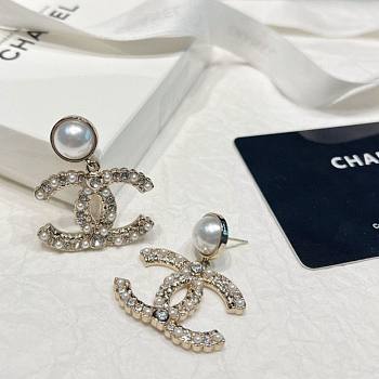 Okify Chanel Earrings Peal 