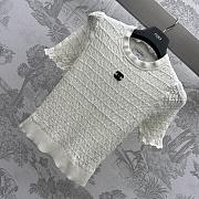 	 Okify Chanel T-shirt White  - 2