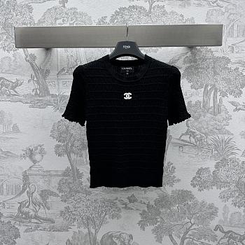 Okify Chanel T-shirt Black