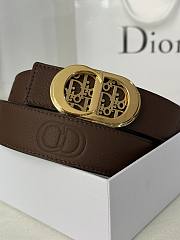 	 Okify Dior Belt Bronw 3.5cm - 3