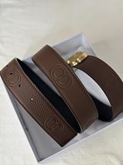 	 Okify Dior Belt Bronw 3.5cm - 4