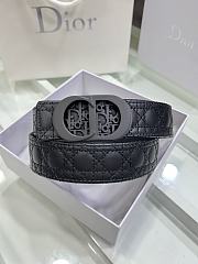 	 Okify Dior Belt Black 3.5cm - 1