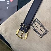 	 Okify Gucci Belt Black Gold Chain 3cm - 3