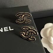 Okify Chanel Earrrings Black - 4