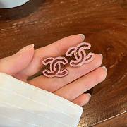 	 Okify Chanel Earrrings Pink - 4