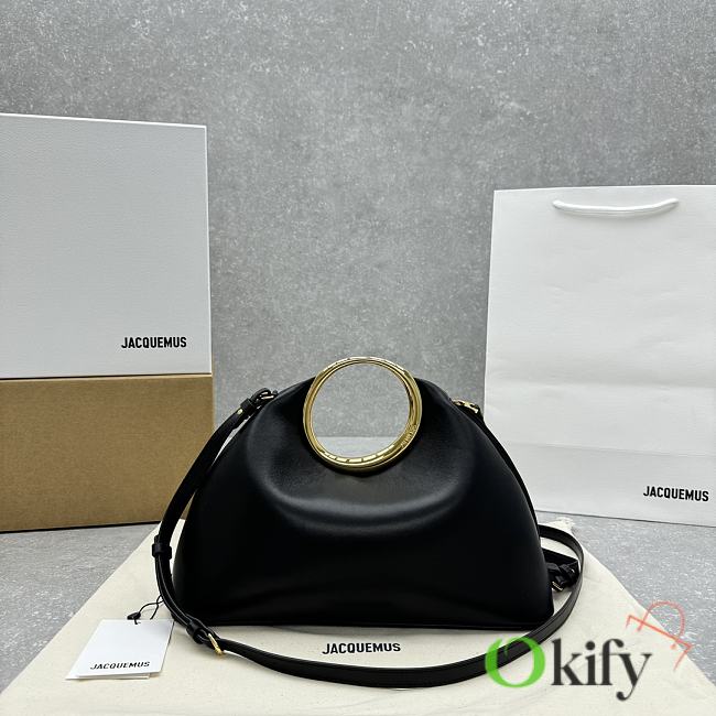 	 Okify Jacquemus Le Calino Black Size 33x14x25cm - 1