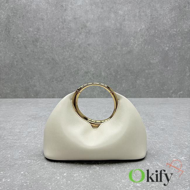 	 Okify Jacquemus Le Calino Small White Size 24x9.5x20cm - 1