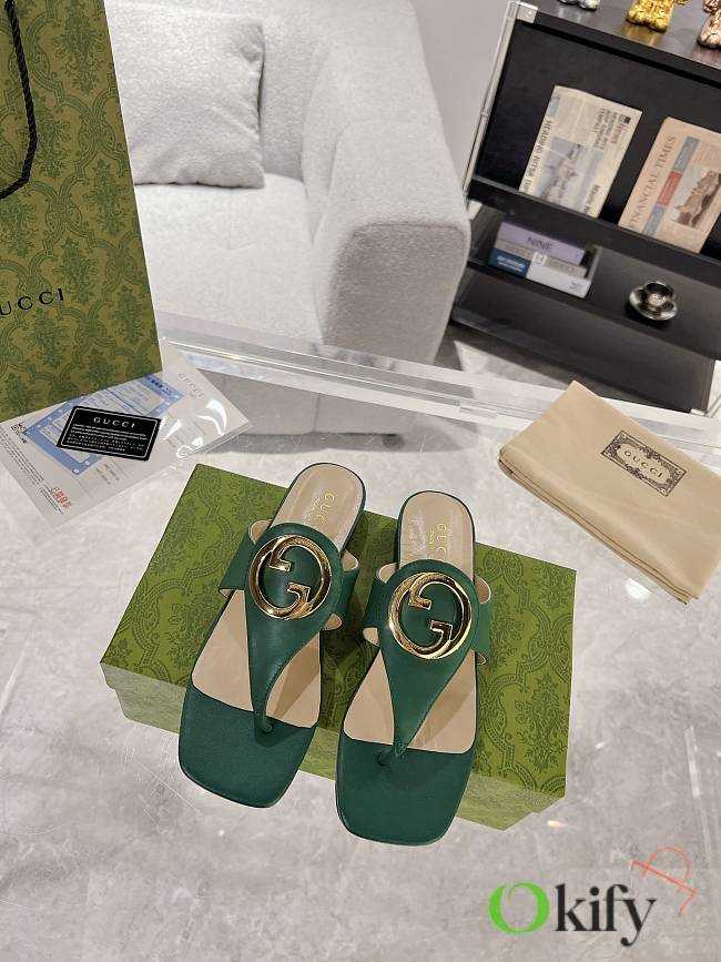 	 Okify Gucci Blondie Green Size 35-40 - 1