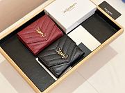 Okify YSL Wallet Black Size 11*10*2 - 1