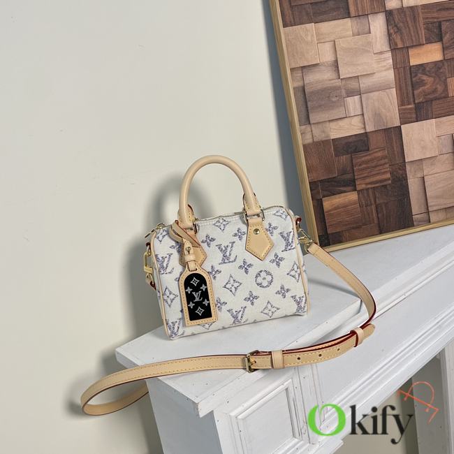 	 Okify Louis Vuitton Speedy M24709 Size 20.5*13.5*12cm - 1