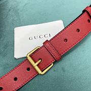 Okify Gucci Marmont Belt Pouch Red 18-11-5 - 4