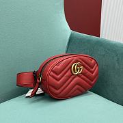 Okify Gucci Marmont Belt Pouch Red 18-11-5 - 3