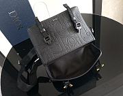 Okify Dior Hit the Road Messenger Bag with Flap Black 24 x 18 x 8 - 3