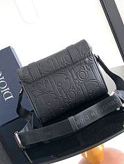 Okify Dior Hit the Road Messenger Bag with Flap Black 24 x 18 x 8 - 5